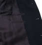  刺繍マオカラースーツ ブラック: 左内ポケット
