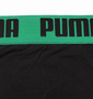 PUMA サイドドットCATプリントボクサーパンツ ブラック: ウエストゴム