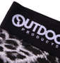 OUTDOOR PRODUCTS レオパードボクサーパンツ ブラック系: ウエストゴム