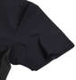 Phiten コンプレッションハイネック半袖Tシャツ ブラック: 袖口