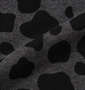 OUTDOOR PRODUCTS ブラックパターンボクサーパンツ ブラックダルメシアン: 生地拡大