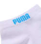 PUMA 3Pアンクルソックス ホワイト: