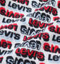 Levi's 2Pロゴ柄トランクス レッド系×ブラック系: 生地拡大