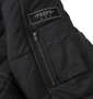 PREPS 中綿ジャケット ブラック: 左袖ポケット