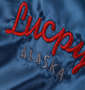 LUCPY スカジャン ブルー: 刺繍