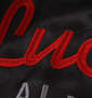 LUCPY スカジャン ブラック: 刺繍