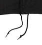 LUCPY ナイロンコーチジャケット ブラック: 裾調節紐
