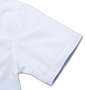 Mc.S.P 異素材使いオックス半袖シャツ ホワイト: 袖口