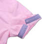 Mc.S.P 異素材使いオックス半袖シャツ ピンク: 袖口