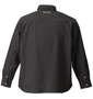 GLADIATE ブロックジャガード刺繍シャツ ブラック: バックスタイル