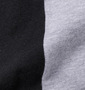 RIMASTER フォト&蛍光プリント半袖Tシャツ ブラック×モクグレー: 生地拡大