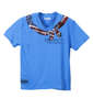 EUROYAL ネオンカラー半袖VTシャツ 蛍光ブルー: