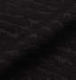 絡繰魂 ゼブラジャガード鯉刺繍半袖ポロシャツ ブラック: 生地拡大