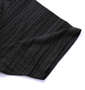 Beno AB杢半袖VTシャツ ブラック: 袖口