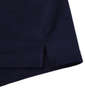 Mc.S.P 半袖ポロシャツ ネイビー: 裾サイドスリット