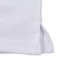 Mc.S.P 半袖B.Dポロシャツ ホワイト: 裾サイドスリット