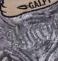 GALFY アップリケ刺繍ベルボアセット シルバー: 刺繍