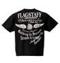 FLAGSTAFF 半袖Tシャツ ブラック: バックスタイル