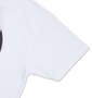 黒柴印和んこ堂 ハニカムメッシュ半袖Tシャツ+ハーフパンツ ホワイト×ブラック: 袖口