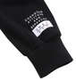 RIMASTER 裾シャツフェイクトレーナー ブラック: 袖口