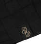 GLADIATE リンクスジャガード刺繍長袖VTシャツ ブラック: バック右裾ロゴネーム