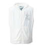 RIMASTER ノースリーブパーカー+半袖Tシャツ ホワイト×ホワイト: