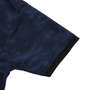 ZAPATEAR カモフラ柄半袖パーカーセット ブルー系: 袖口