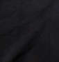 Beno 千鳥ジャガード半袖VTシャツ ブラック: 生地拡大