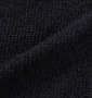 launching pad 甘編みワッフルショールカーディガン+半袖Tシャツ ブラック杢×ホワイト: 生地拡大