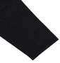 launching pad 甘編みワッフルショールカーディガン+半袖Tシャツ ブラック杢×ホワイト: 袖口