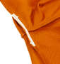 NECOBUCHI-SAN DRYメッシュ半袖Tシャツ オレンジ: 脇下デオドラントテープ