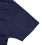 NECOBUCHI-SAN DRYメッシュ半袖Tシャツ ネイビー: 袖口