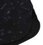 BEAUMERE ノースリーブパーカー+総柄裾ラウンド半袖Tシャツ ブラック×ブラック: Tシャツ裾ラウンド