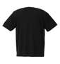 SHELTY ブロック刺繍Tシャツ ブラック: バックスタイル