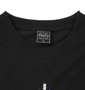 SHELTY ブロック刺繍Tシャツ ブラック: