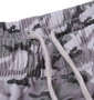 COLLINS カモフラ柄半袖パーカーセット グレー系: パンツ調節可能