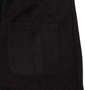 launching pad 甘編みループヤーン フーディガン+長袖Tシャツ ブラック×ホワイト: サイドポケット