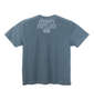 PREPS 半袖Tシャツ グリーン杢: バックスタイル