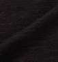 launching pad AB杢スラブミニ裏毛フルジップパーカー+半袖Tシャツ ブラック杢×ホワイト: パーカー生地拡大