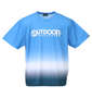 OUTDOOR PRODUCTS DRYメッシュ半袖Tシャツ ブルー: