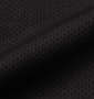 RIMASTER メッシュワッペン付半袖ブルゾン+半袖Tシャツ ブラック×ホワイト: ブルゾン生地拡大