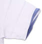 MODISH GAZE おもしろポケット半袖Tシャツ ホワイト: 袖口