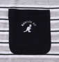 KANGOL EXTRA COMFORT ジャガードボーダー半袖Tシャツ+鹿の子パンツセット モクグレー×ネイビー: 胸ポケット