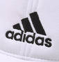 adidas スポーツキャップ ホワイト: 刺繍