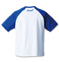 SOUL SPORTS×新日本プロレス ラグラン半袖Tシャツ ホワイト×ブルー: バックスタイル