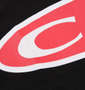 CRU ロゴ半袖Tシャツ ブラック: プリント拡大