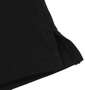 CRU ロゴ半袖ポロシャツ ブラック: 裾サイドスリット