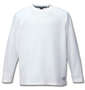 RUSTY 半袖Tシャツ+サーマル長袖Tシャツセット ネイビー×ホワイト: 長袖Tシャツ