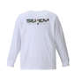 SEVEN2 カモフラロゴ長袖Tシャツ ホワイト: バックスタイル