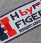 H by FIGER フルジップパーカー モクグレー: アップリケ